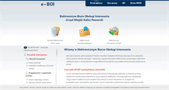 Desktop Screenshot of eboi.kaliszpom.pl