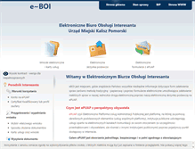Tablet Screenshot of eboi.kaliszpom.pl